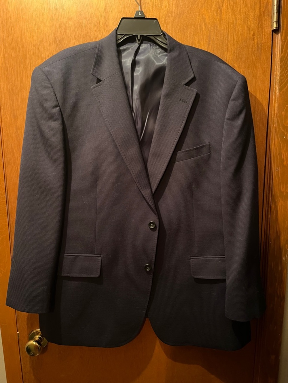 Charles Tyrwhitt Men's Navy Two-Button Sport Coat